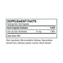 Zinc Picolinate(아연 캡슐 15mg) - OPTVITAMIN