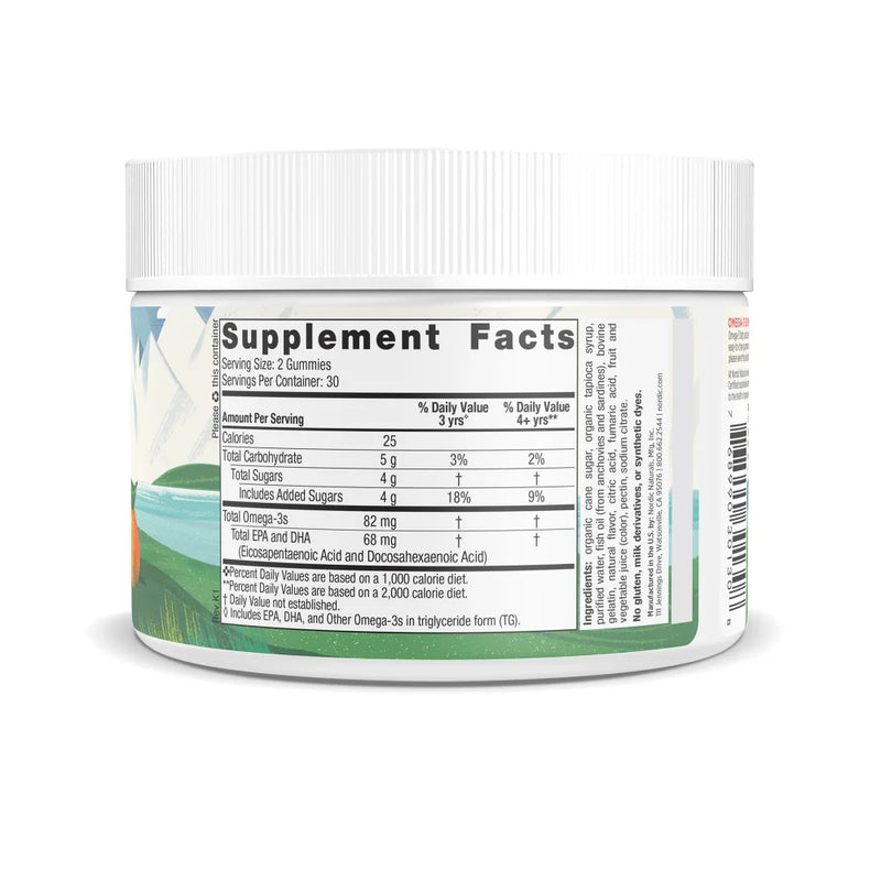 Nordic Omega-3 Gummy(노딕 오메가 츄어블 거미)