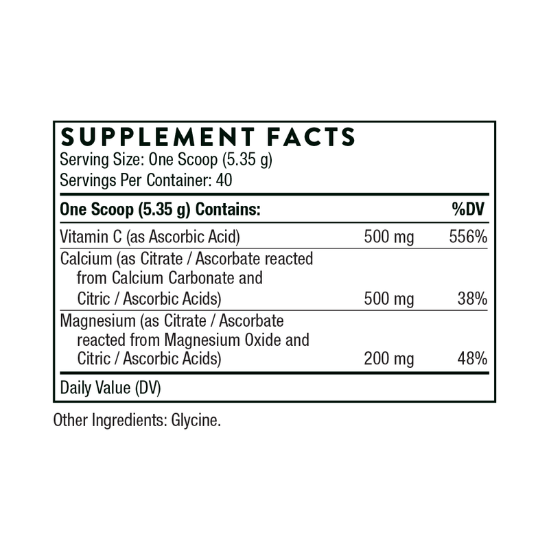 Cal-Mag Citrate + Vitamin C(칼슘 마그네슘 씨트레이트 파우더)