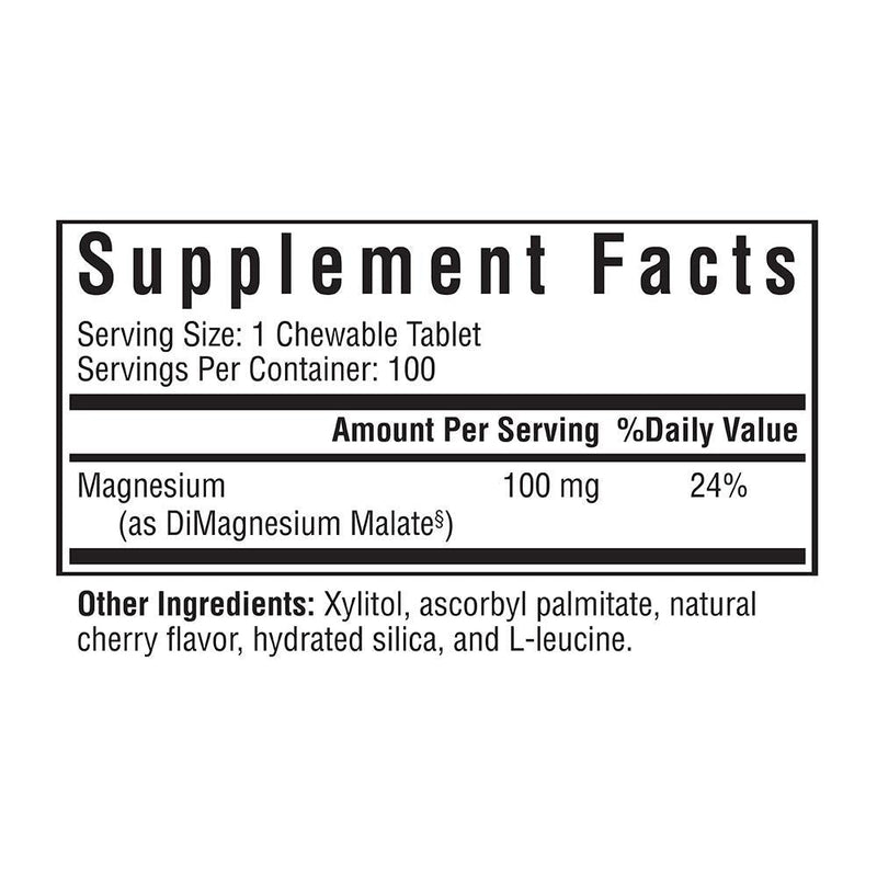 Active Magnesium Chewable (츄어블 활성 마그네슘) - OPTVITAMIN